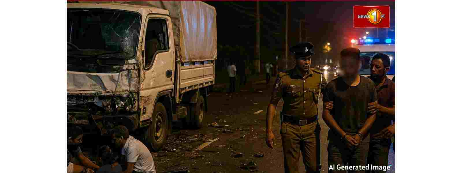 விபத்தை ஏற்படுத்தி தப்பிச்சென்ற சந்தேகநபர்